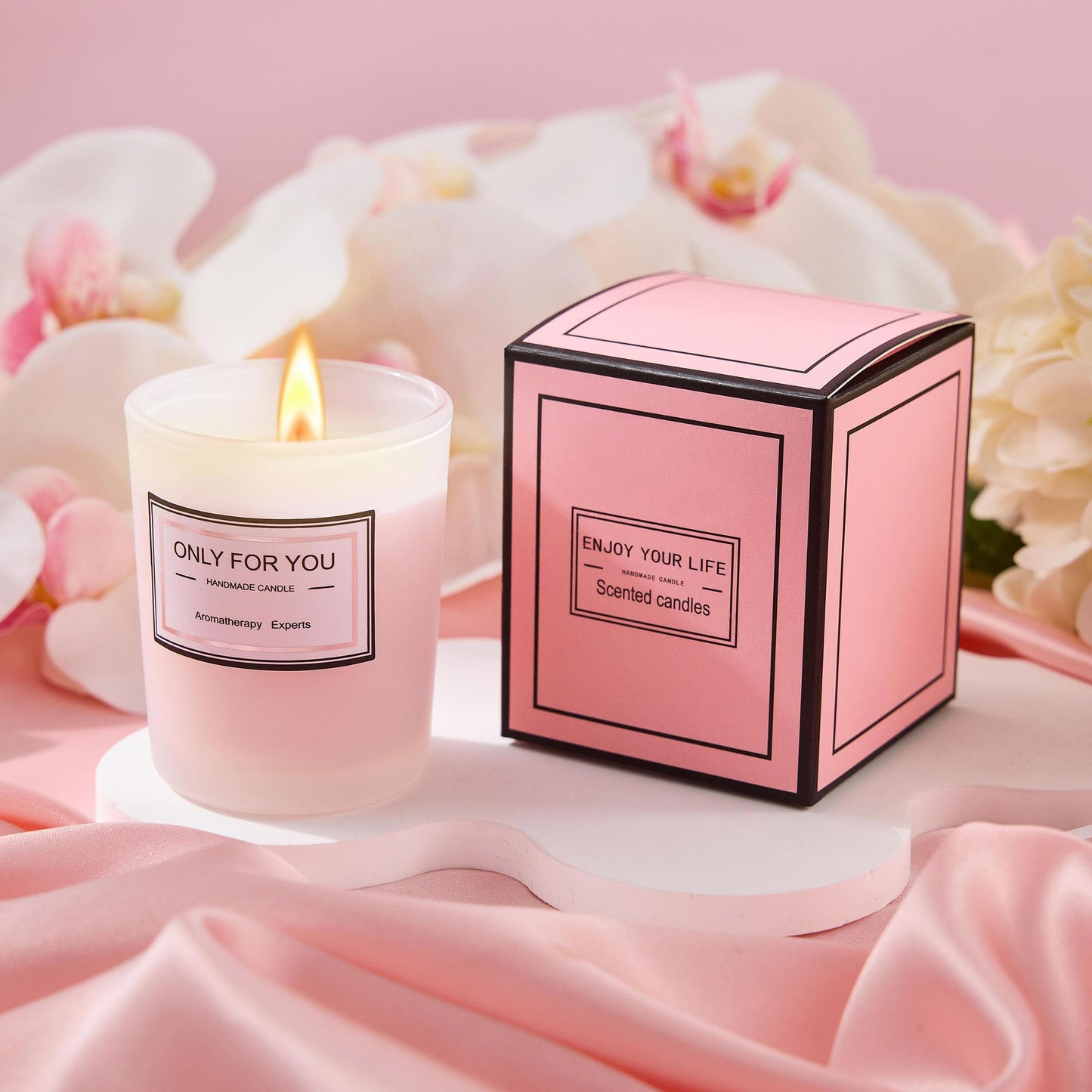 Valentines Day Gifts for Her Wife Girlfriend Women, Self Care Get Well Soon Gifts, Luxury Rose Spa Bath Gift Basket - Unique Birthday Christmas Mothers Day for Mom Grandma Daughter