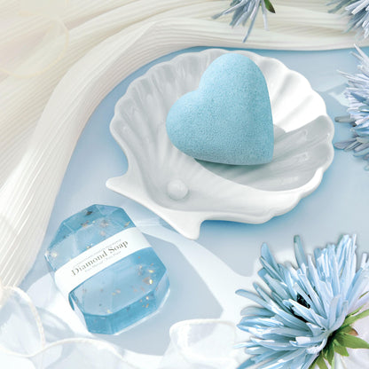 Self Care Get Well Soon Gifts for Women, Luxury Ocean Spa Gift Basket with Flannel Blanket - Unique Birthday Christmas Mother's Valentines Day Gifts for Mom Wife Girlfriend Best Friend Sister Her